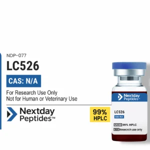 LC526 Lipo-MIC research compound vial — 526mg metabolic blend, L-Carnitine MIC B12 NADH, Nextday Peptides