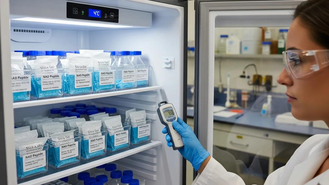 Proper laboratory storage practices for research reagents